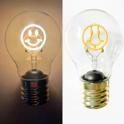 直销新款led复古创意小夜灯卡通造型艺术装饰灯粉色爱心彩虹灯泡