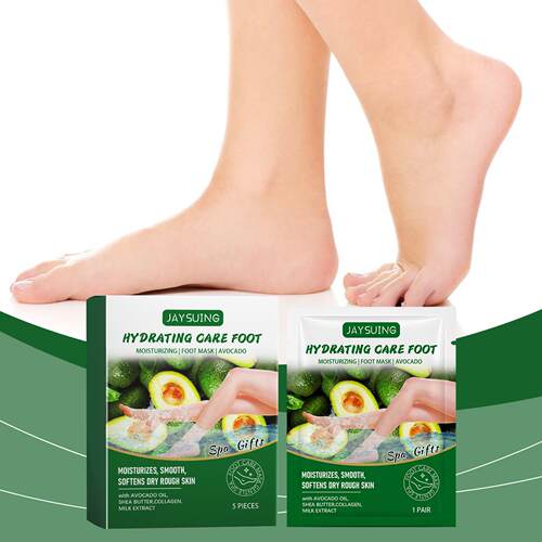 JAYSUING Avocado Fruit Exfoliating Foot Mask - Daily Gentle