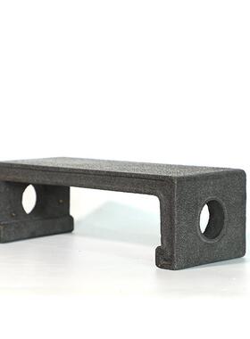 玄武岩覆古摆件底座茶托 托托 托盘盆景台底座天然石材创意特色托