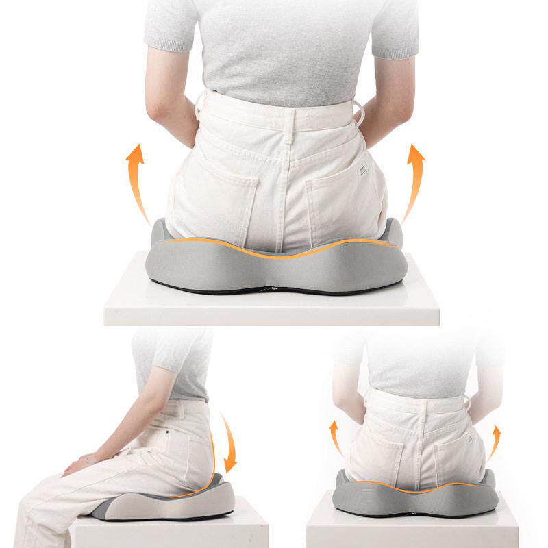 跨境慢回弹电竞坐垫美臀屁垫公学生久坐不累椅子记忆棉座垫