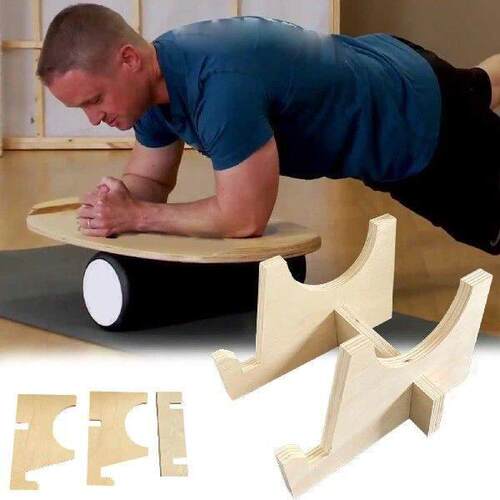 Balance Board Storage Rack Roller Board Stand Wooden