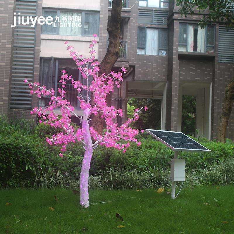 景观灯LED户外灯防雨水节日亮化工程庭院装饰太阳能水晶发光树灯