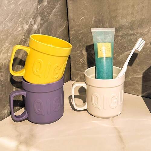 High-Aesthetics Mouthwash Cup for Home Use, Toothbrush Holde