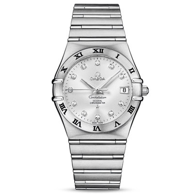 [9.8新]欧米茄星座精钢自动机械男表111.10.36.20.52.001