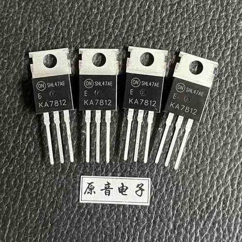 ON/安森美KA7812 (KA厚片)原装全新12V三端稳压管TO-220电源管