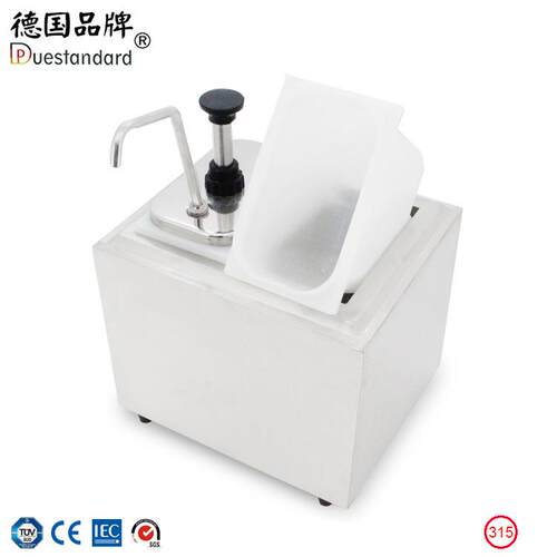 中东热销双缸果浆泵巧克力酱果酱存储罐不锈钢304小吃设备np315