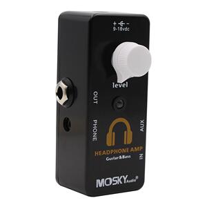 MOSKYAUDIO HEADPHONE AMP 吉他效果器 耳放效果器