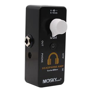 MOSKYAUDIO HEADPHONE AMP 吉他效果器 耳放效果器