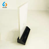 厂家专业直供亚克力LED台牌 桌面LED发光台牌压克力LED餐牌酒水牌