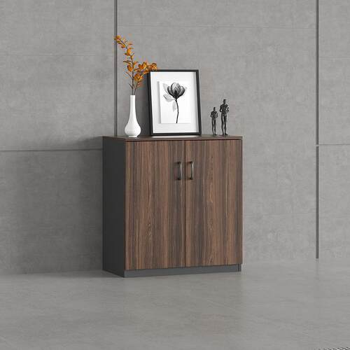 办公室矮柜储物隔断柜靠墙长条木质员工文件柜子茶水柜打印机地柜