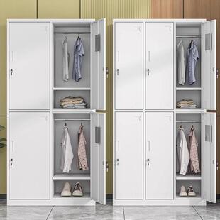 制更衣柜钢柜员工储物柜宿舍HC JHGYG带锁换衣皮铁存放收纳柜健身