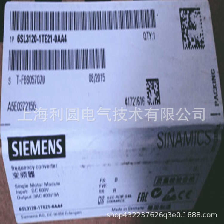 6SL3120-1TE28-5AA3伺服模块6SL3120-1TE28-5AA3/5AB0全新