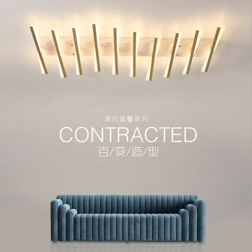 客厅吸顶灯led简约现代主灯大气艺术感中山灯具2024新款大厅大灯
