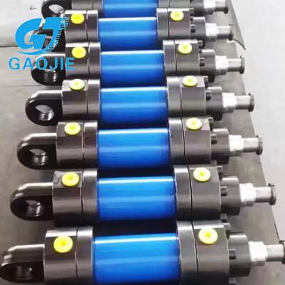 高杰自动化供应圆形液压油缸非标订做工程液压缸油缸