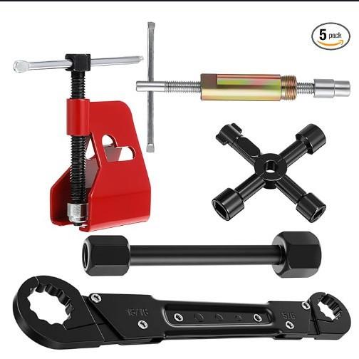 压缩套管拉拔器工具管道工具压缩环拆卸工具双头轮胎套筒扳手