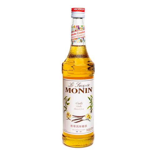 莫林MONIN香草风味糖浆咖啡鸡尾酒奶茶甜品果汁果露浓浆商用700ml