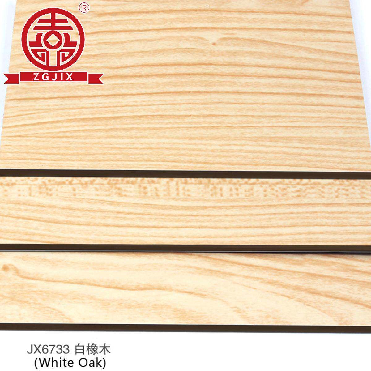 上海建材木纹铝塑板3mm4mm白橡木内外墙板材整张