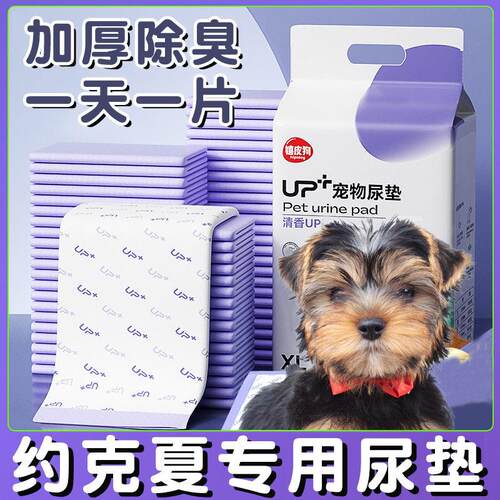 约克夏专用狗狗诱导尿垫引导上厕所加厚除臭吸水凉垫尿片尿布尿不