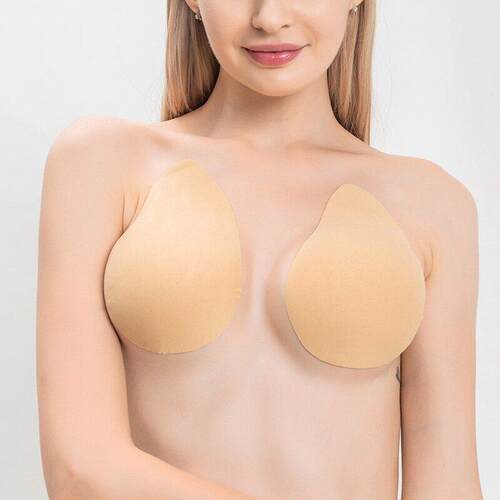 2pcs/Pair Silicone Push Up Invisible Bra Adhesive body tape