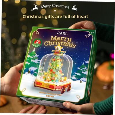 christmas gift children buliding block toys present圣诞礼物
