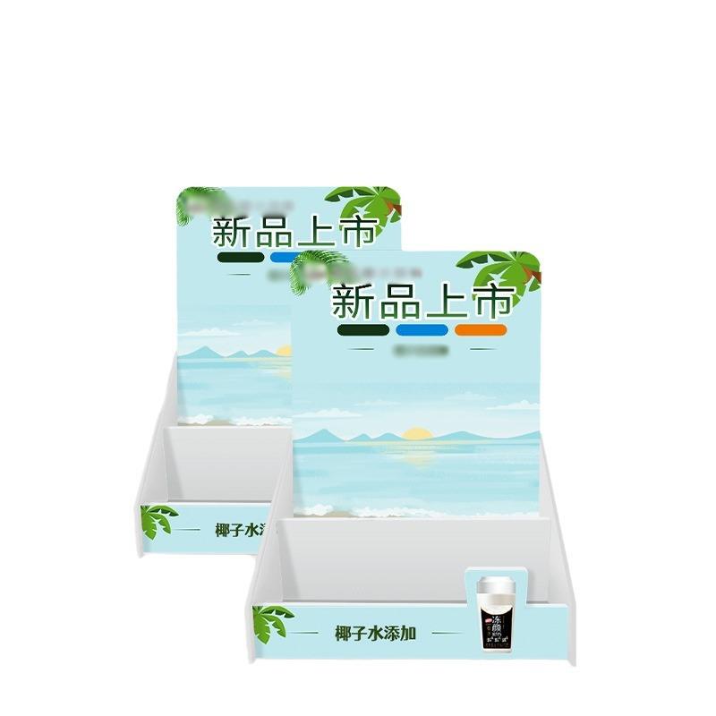 pvc展示架雪弗板挂钩陈列架雪弗板展架桌面商品促销小展架图片