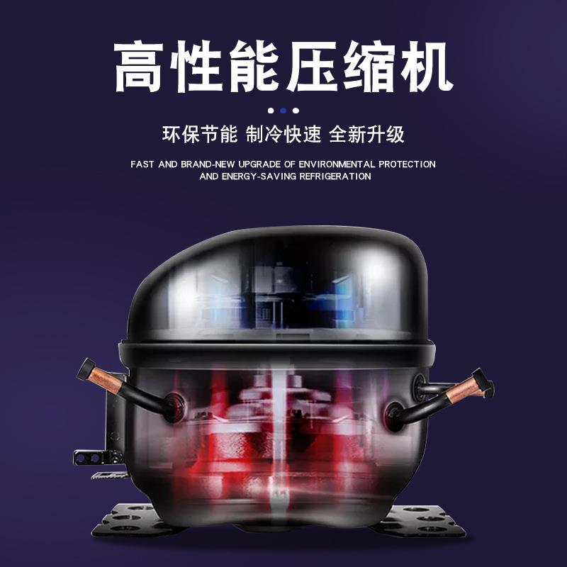 冷藏卧式冰柜商用水吧台冰箱厨房不锈钢操作台冷柜保鲜双温工作台