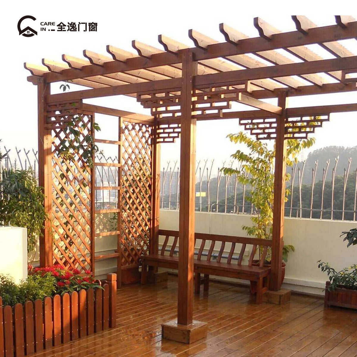 户外长廊葡萄架铝合金爬藤廊架庭院小区花园走廊凉亭文化长廊花架,商业/办公家具,景观道具/景观摆件/景观装置,淘宝优惠券,粉丝福利购,淘宝优惠卷