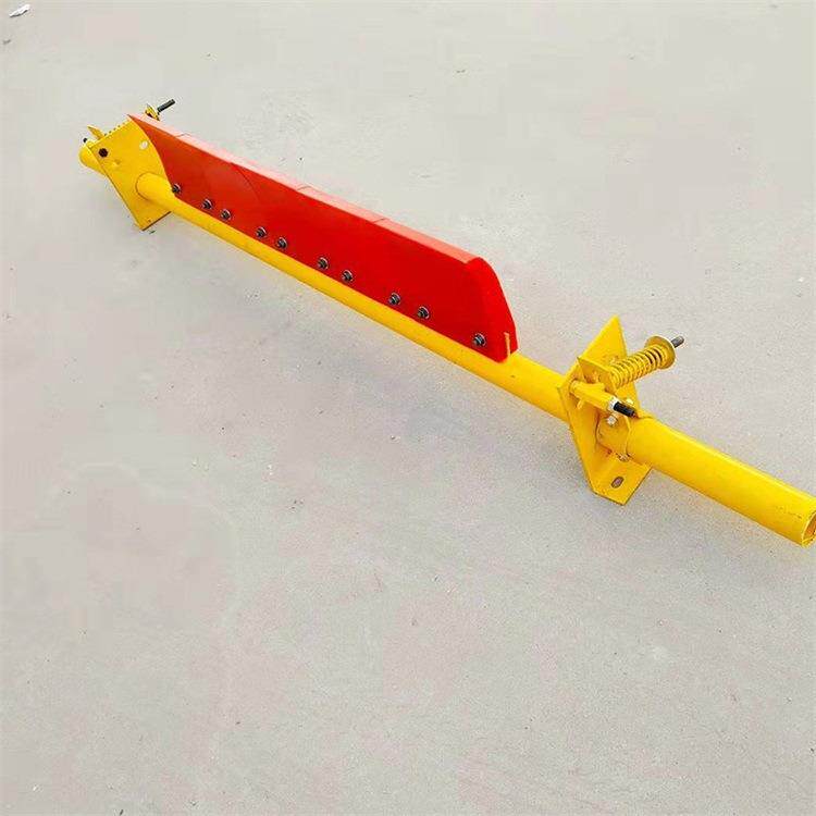 皮带机一道清扫器 矿用输送带高分子聚氨酯高分子刮板