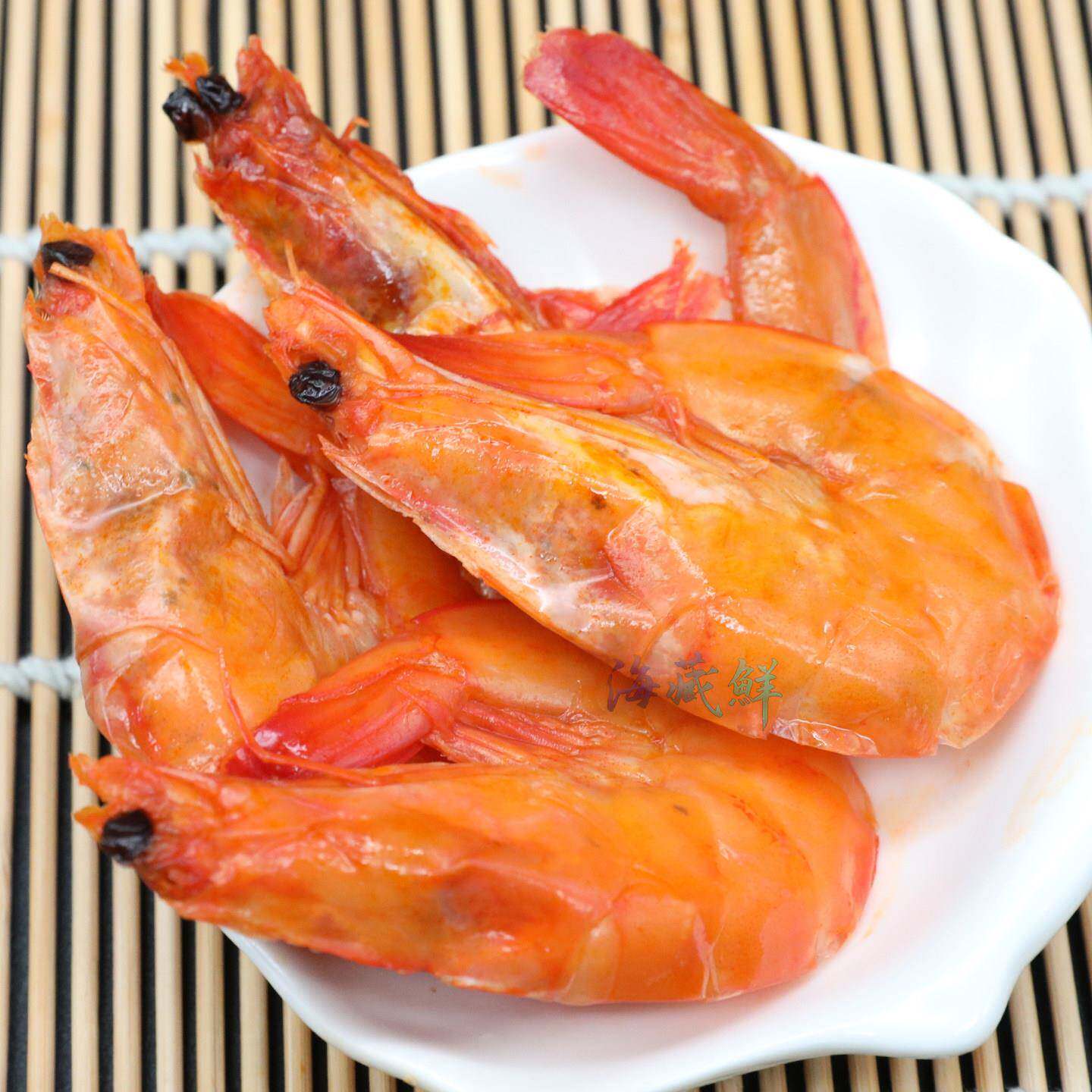 山东威海特产海鲜麻辣大虾休闲 食品即食香辣零食鲜香软烤虾深海