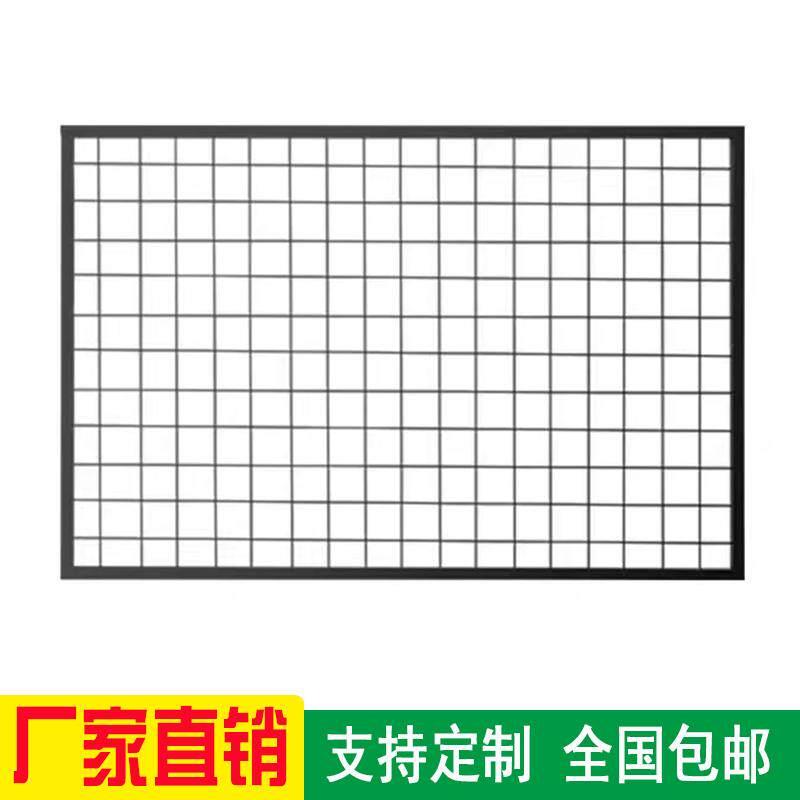 广告发光字霓虹灯落地安装铁架铁网悬挂网格铁丝网装饰画 画展背