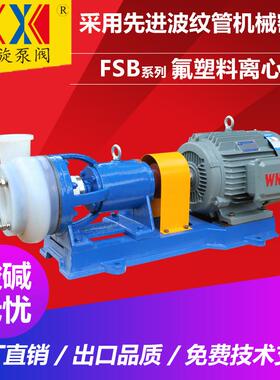40FSB-20氟合金离心泵次氯酸钠泵耐腐蚀离心泵泵阀