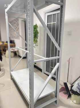 加厚用服装衣柜货架仓晾衣家衣杆圆管库挂80282架圆管梁长度