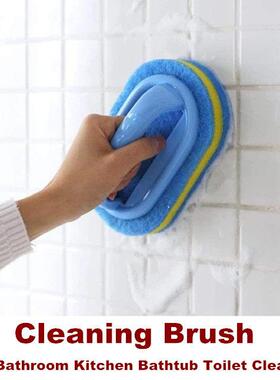 Cleaning Brush Sponge Scrubbing Bathroom Bathtub Cleaner