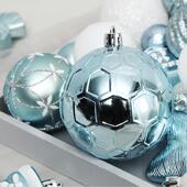 新BBN诞节装 饰品80品套异形树彩绘圣诞球圣套装 礼包圣诞挂件