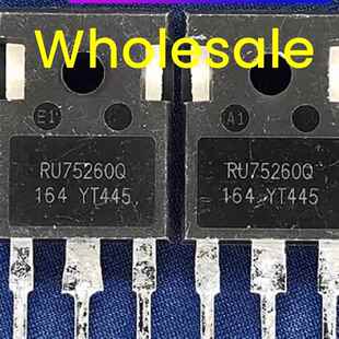 RU75260Q RU75260 拆机大功率大电流MOS管75V 260A 代替IRFP2907