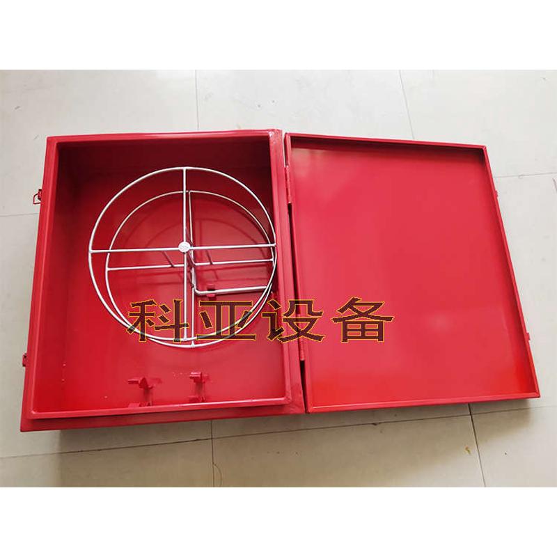 船用不锈钢水龙带箱子铁质消防皮龙带箱加厚烤漆 5号带盘架消防