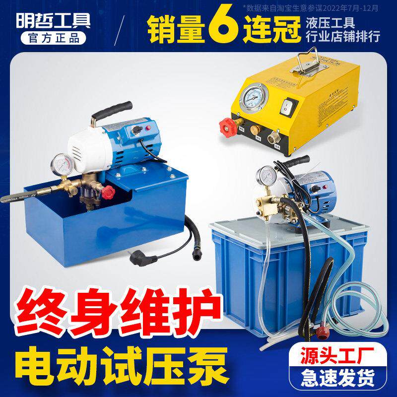 DSY-25 60手提式电动试压泵 PPR水管道试压机 双缸打压泵打压机