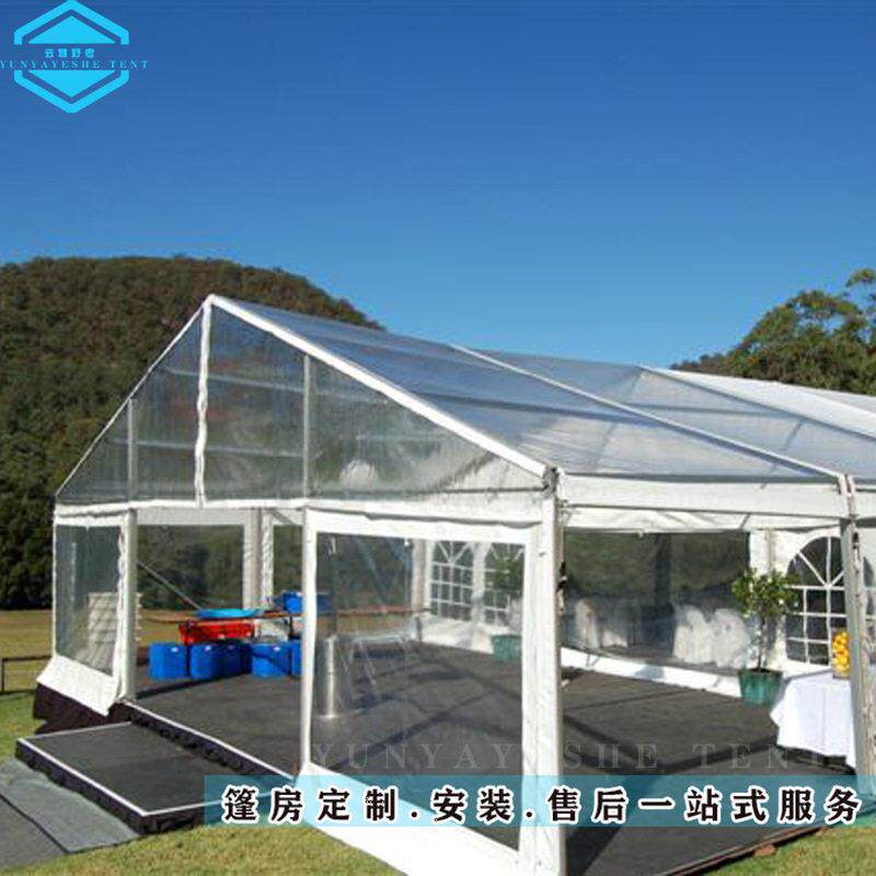 活动帐篷展览帐篷铝合金篷房人字顶篷房车展帐篷厂家直销
