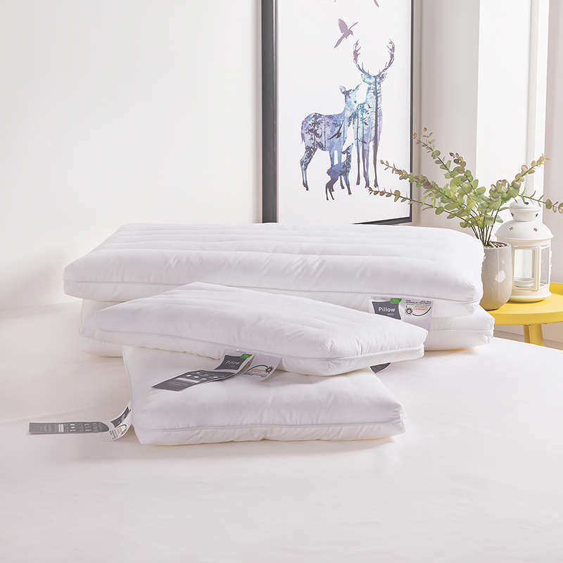 枕芯单人一只装 低枕矮枕头家用男护颈椎助睡眠儿童枕芯一对拍2