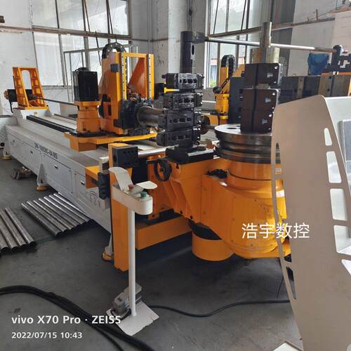 全自动伺服弯管机DW100CNC8A型 四层模伺服弯管机