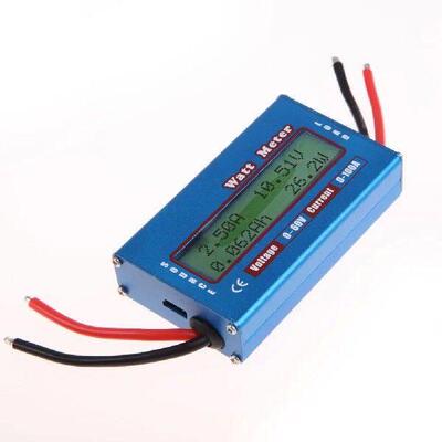 Simple DC Power yser Watt Volt Amp Meter 12V 24V Solar