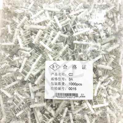 C2-3A间距7.5-5.0mm直针C2-3PC2针座条形连接器TJC2-3P