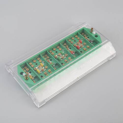 FJ6接线盒2080-4防窃电 三相四线联合电量计量电表分线端子防触电