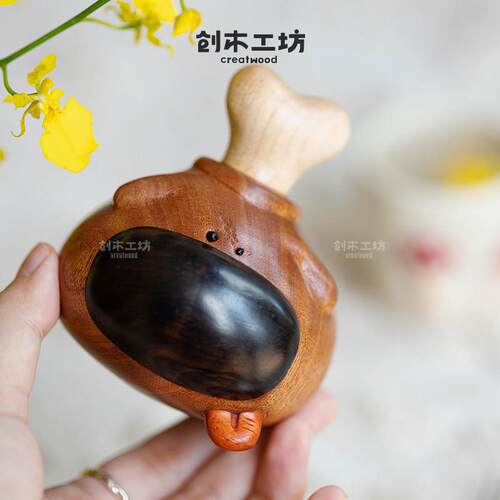 大鼻子狗冰箱贴/开瓶器啤酒瓶起子磁吸冰箱贴个性桌面摆件送