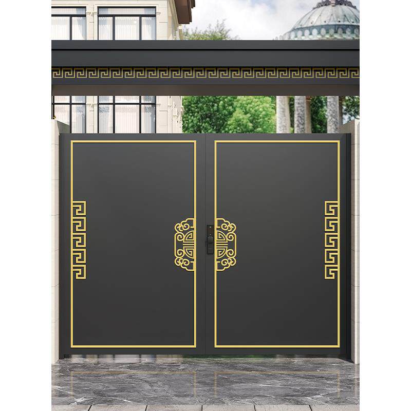 铝合金大门自建房庭院大门别墅庭院门院子大门户外庭院铝艺庭院门