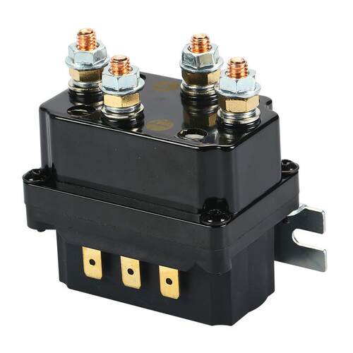 厂家直售12V 250A汽车绞盘继电器4250X套装带遥控器控制器继电器