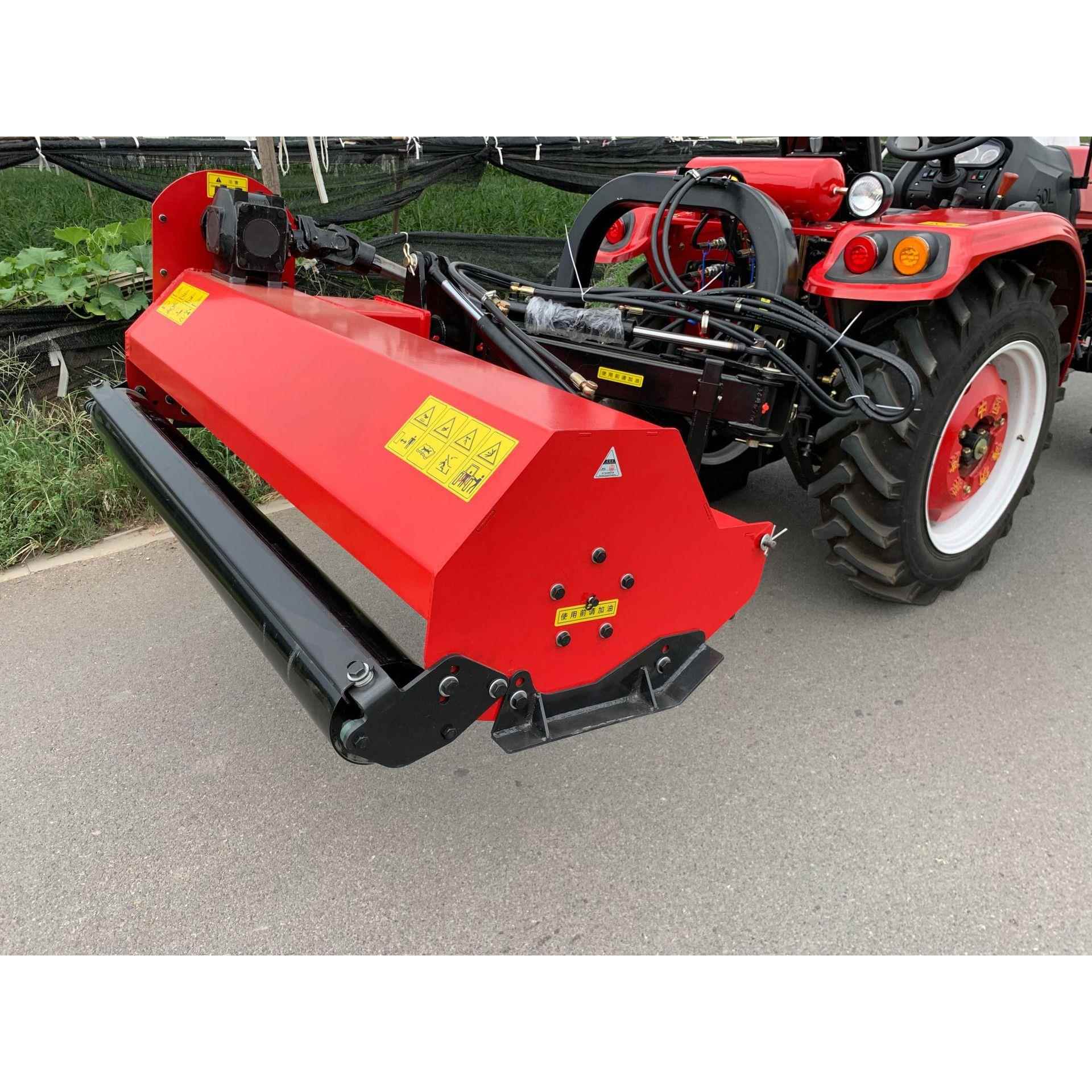 JHT-120型翻转侧移碎草碎枝机拖拉机后悬挂割草机价格优惠