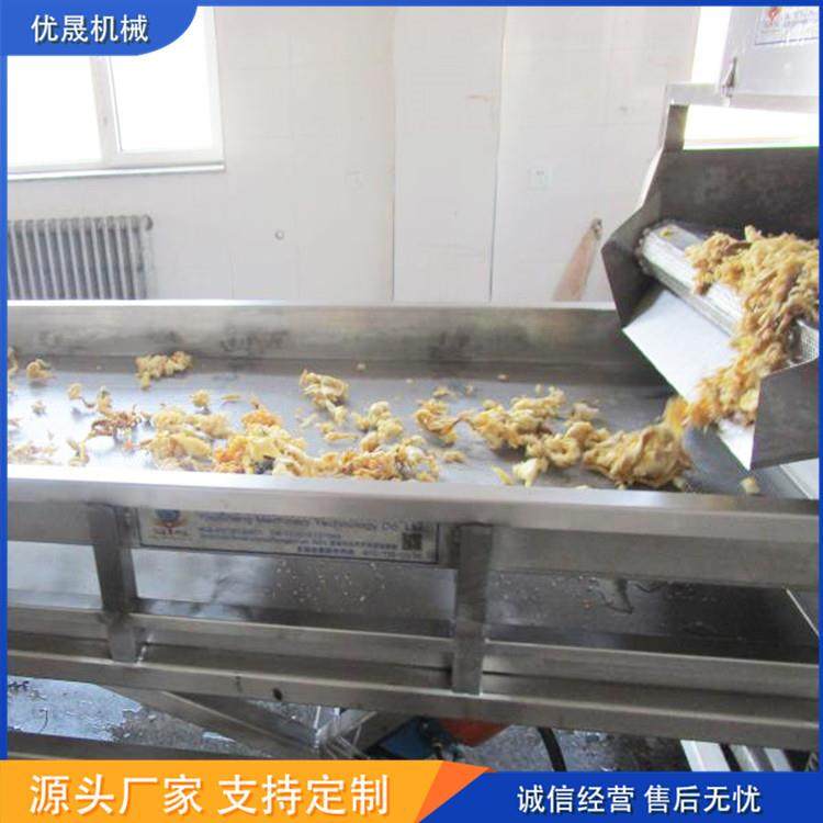 调理品油炸机 裹浆鱿鱼油炸流水线 挂糊螃蟹油炸生产线,清洗/食品/商业设备,其他食品加工设备,淘宝优惠券,粉丝福利购,淘宝优惠卷