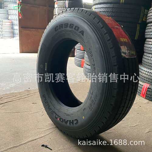 朝5阳平板车轮胎2124-120 215 23/75R7.5 CR960A全钢5真1空客车校