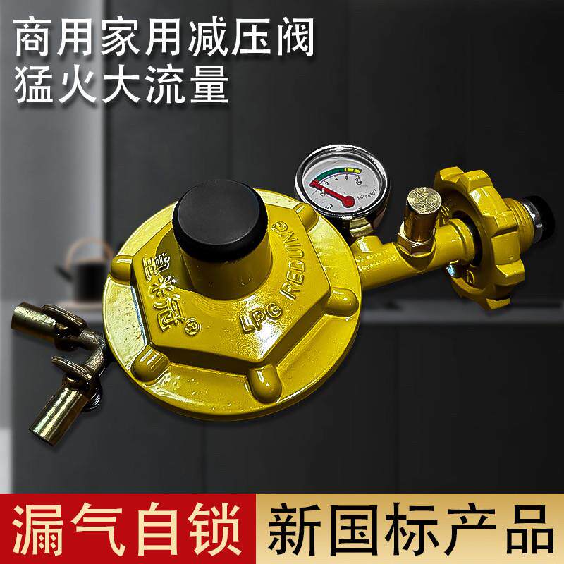 家用燃气瓦斯减压阀商液化气防爆自闭阀灶具热水器稳压阀瓦斯瓶阀